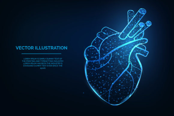 Download Low Poly Heart Illustration - Heart illustration Collection