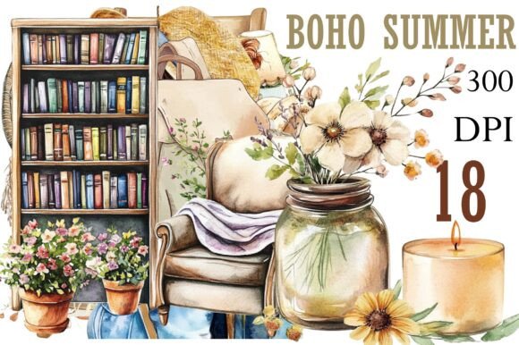 Download Boho Summer Collection Clipart - Summer Collection