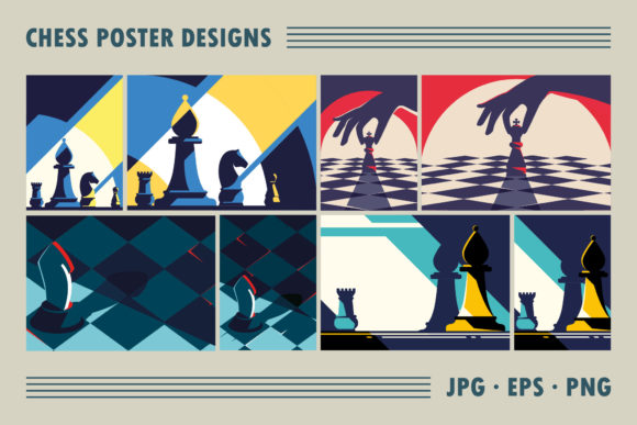 Download Collection of Chess Poster Designs. - Premium Resources